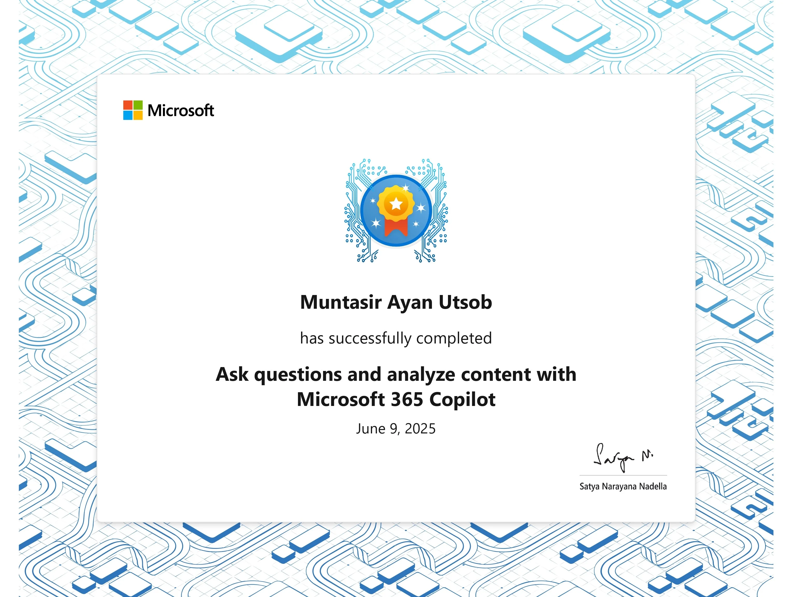 Ask questions and analyze content with Microsoft 365 Copilot